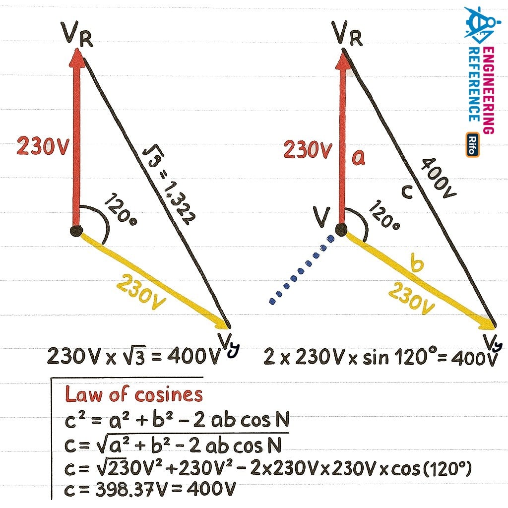 Why 400V in 3 Phase Not 660V or 690V